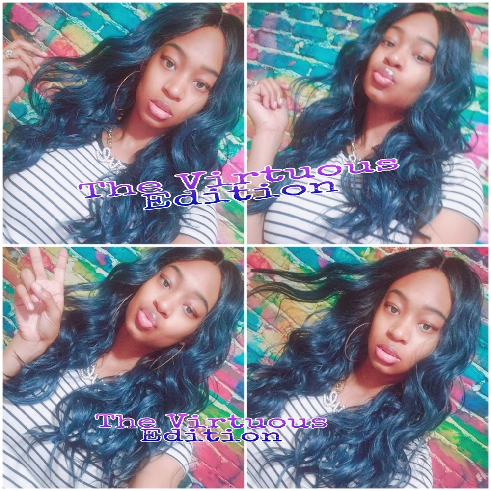 Synthetic Lace Part Wig
